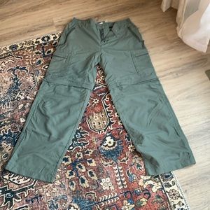 REI Olive Wide Leg Pants